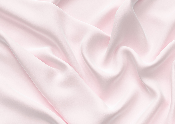 Ultra Luxe Velvet, Light Pink - Motorised Roman Blind - Image 4